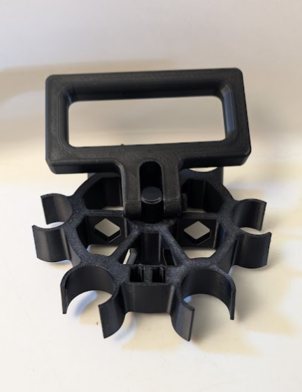 Roterende flaskeholder "6-Løber"